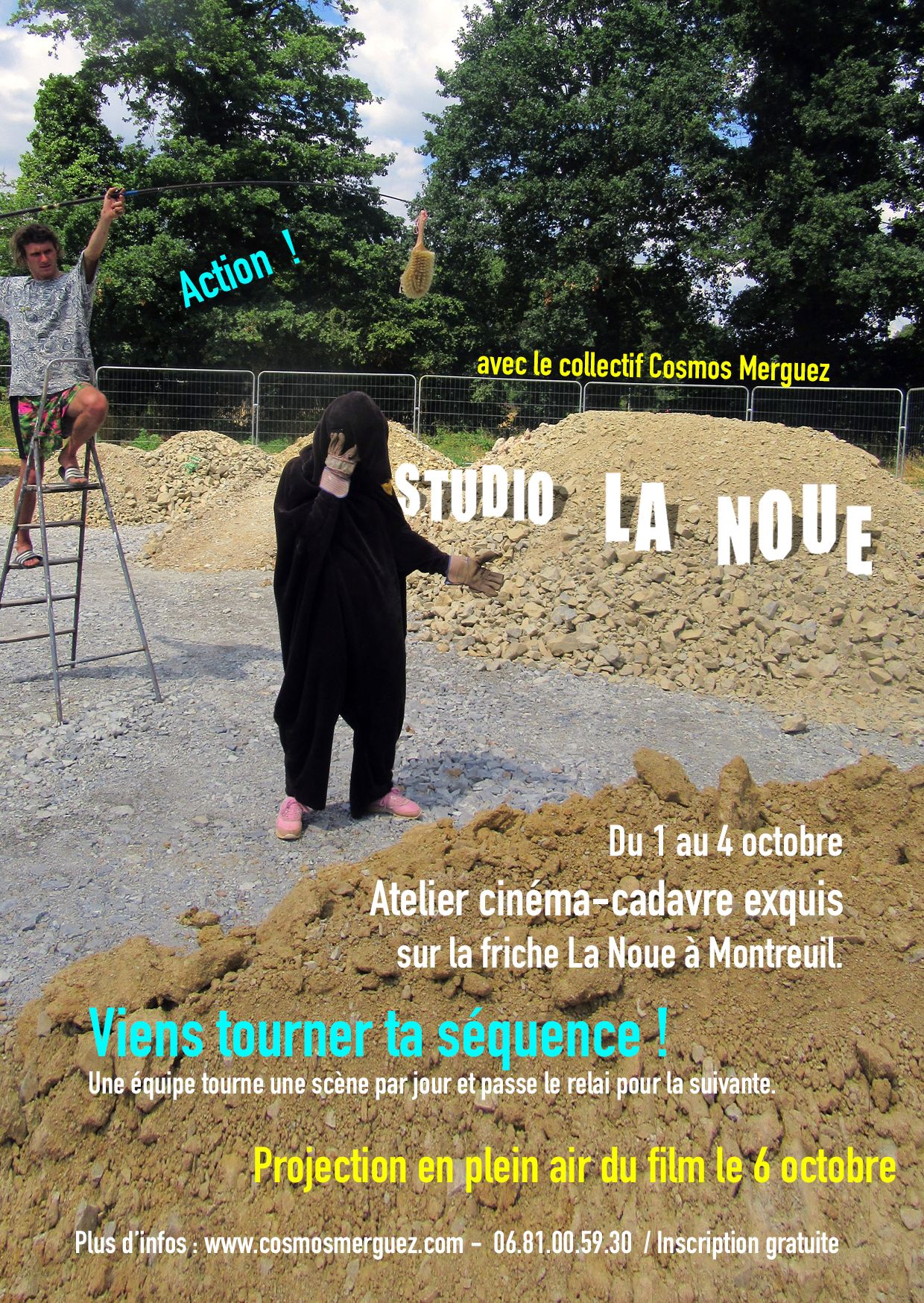 Flyer Studio La Noue à Montreuil